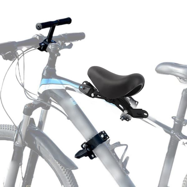 Barnesykkelsete med styre og pedaler