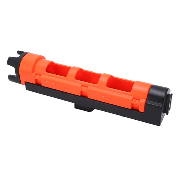 Fiskelåda Spöhållare, Plast, med Justerbar Bas, Bärbar, Orange