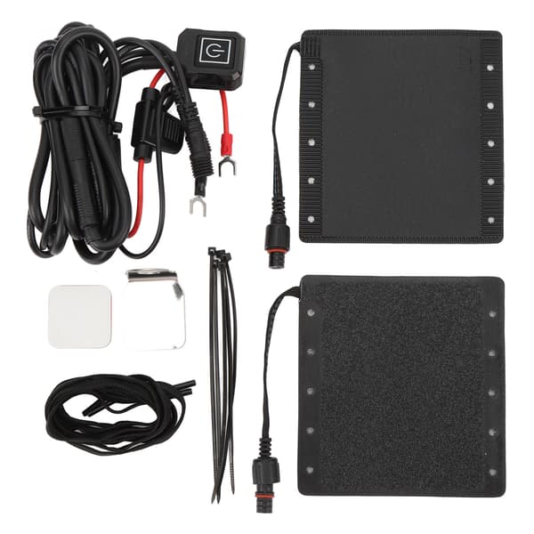 Opvarmede motorcykelgreb 12V IP67 PVC med 5 temperaturniveauer og hurtig installation