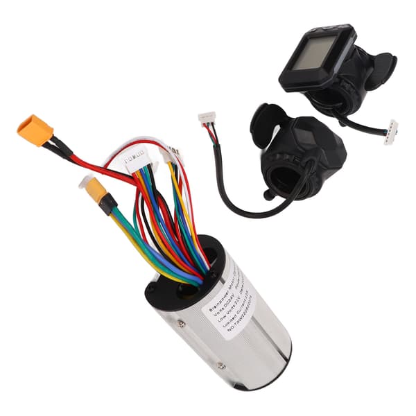 24V 250W El-scooter Controller Kit med Displaypanel og Gas, Kompatibel med Børsteløse og DC-motorer