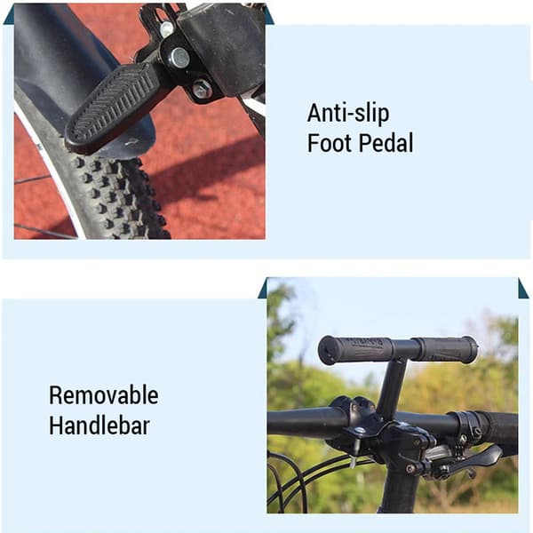 Barncykelsits med styre och pedaler