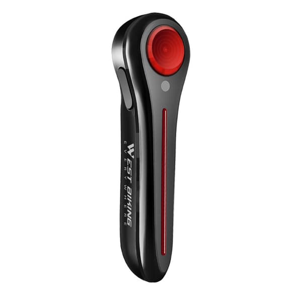 Smart baklykt til sykkel med bremsesensor, USB oppladbar, IPX6 LED for nattbruk