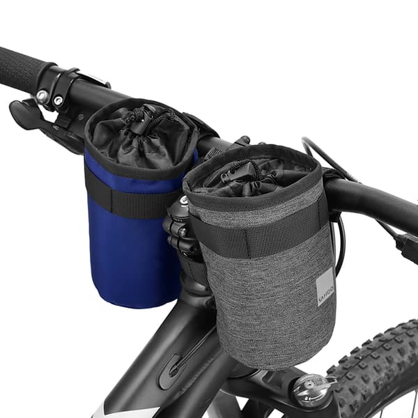 Isolert sykkelflaskepose med styrefeste og trefokal feste, 750 ml