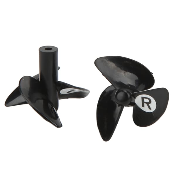 2 stk. positive negative plastpropellblader for Flytec V500 RC fiskebåttilbehør