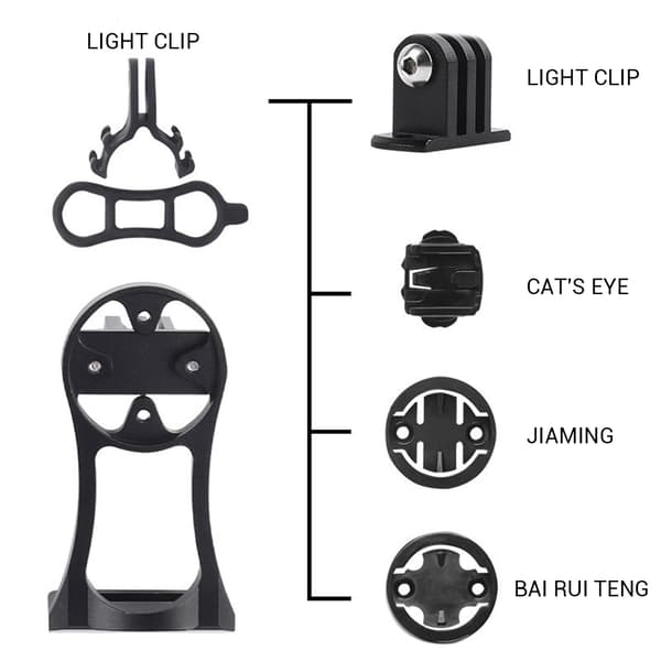 Garmin Bryton CatEye Monteringsholder til Cykelcomputer, Speedometer, MTB, Landevejscykel