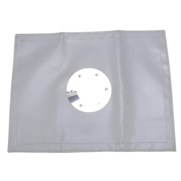Ovnshull for varmt telt, erstatning, avtakbart, brannsikkert, vanntett, termisk isolasjon, 13 cm