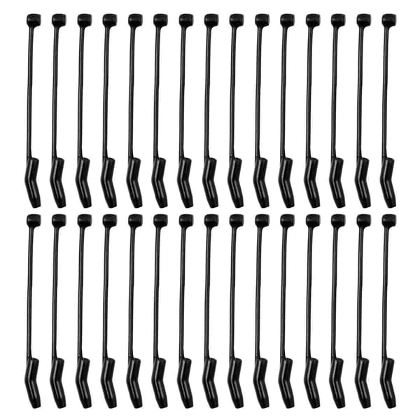 30 stk krok-slanger D Rig Aligner Karpefiske Tilbehør Terminal Tackle Kobling