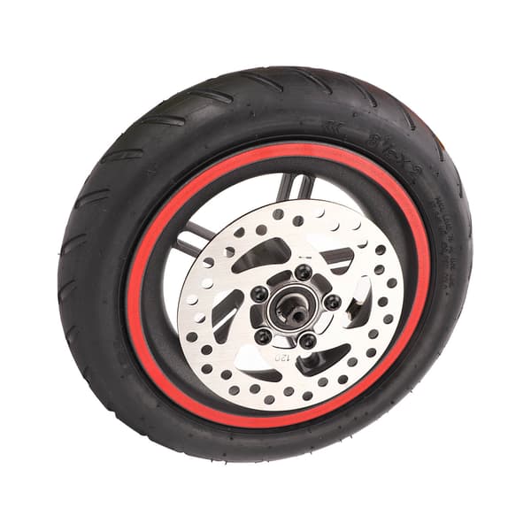 Baghjul til el-løbehjul med 120 mm skivebremse og rundt dæk til Xiaomi PRO PRO2 M3