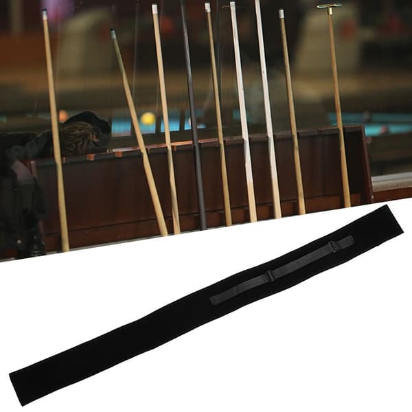 Bærbar opbevaringstaske til professionelle snooker-køer, flannel, 3/4