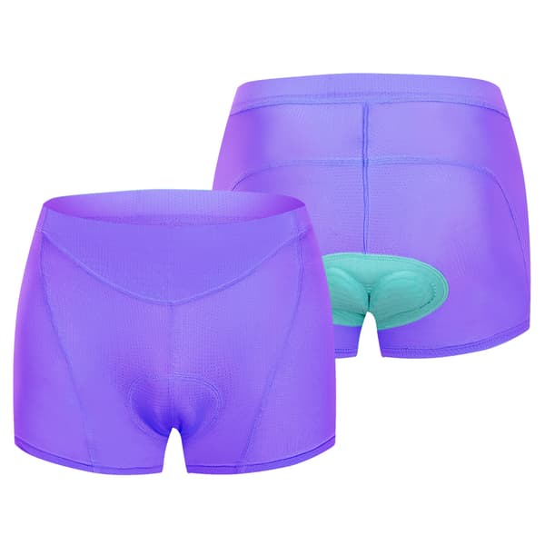 Dame sykkeltruser med 3D-polstring, pustende netting for MTB-sykler
