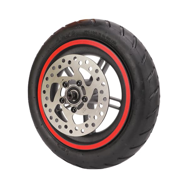 Baghjul til el-løbehjul med 120 mm skivebremse og rundt dæk til Xiaomi PRO PRO2 M3