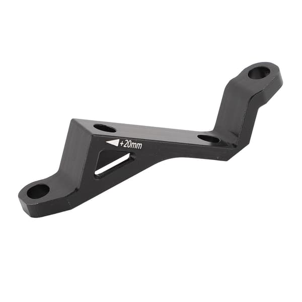 FM til PM aluminiumsskivebremseadapter 74 mm til 34 mm kompatibel med 160/180 skiver sort