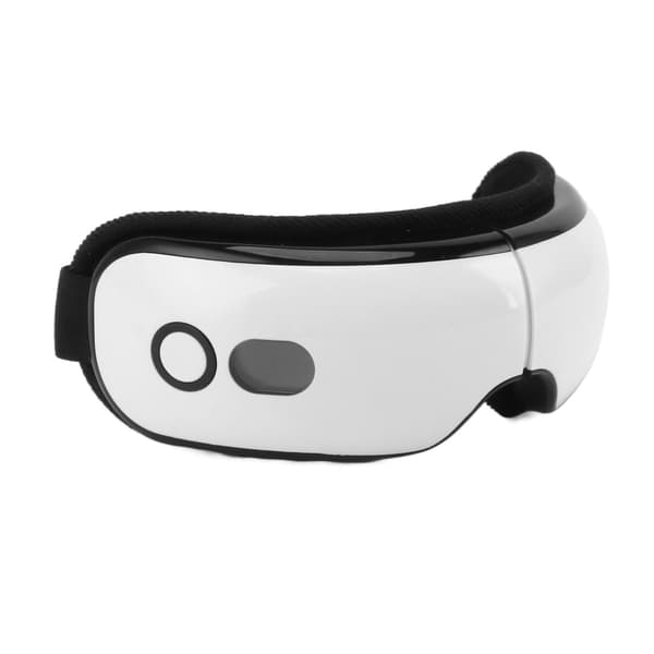 Øyemassasjeapparat med Bluetooth-oppvarming, 6 moduser, oppladbart for øyeavslapning