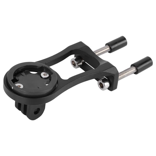 CNC aluminiumlegering cykelcomputer forlængerbeslag, sort, til Garmin, Bryton, Cateye