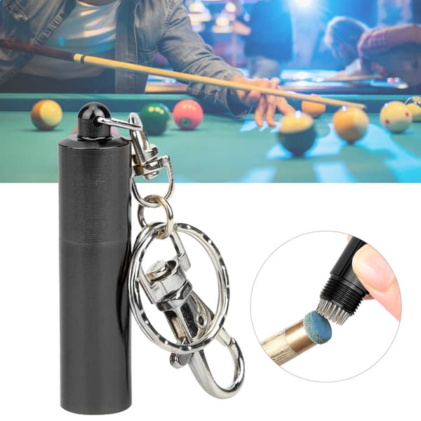 Pool og Billard Kø-spids Reparationsværktøj, Rustfrit Stål, 2 Farver