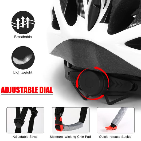 Kevyt pyöräilykypärä integroidulla visiirillä, MTB-maantiepyöräsuoja, unisex