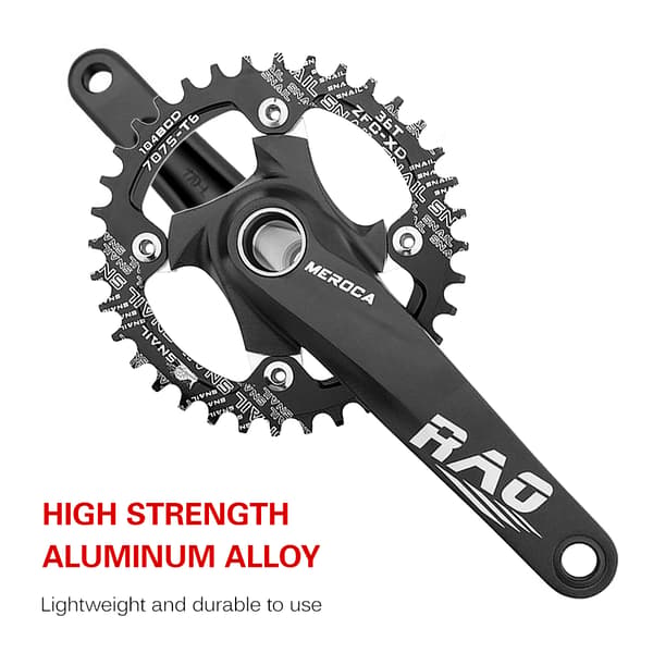 MTB Cykellageruppsättning 170 mm 104BCD Aluminiumlegering för 8-12 växlar