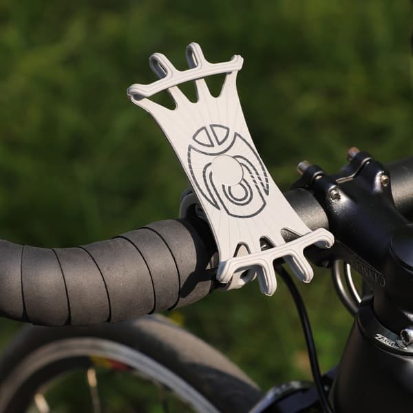 WEST BIKING Silikone Multifunktionel 360° Justerbar Cykeltelefonholder til Styr