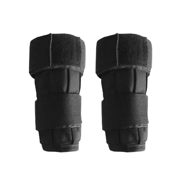 2-pack justerbara viktade handleds-/benremmar 5/10 kg Oxford för styrketräning (tomma)