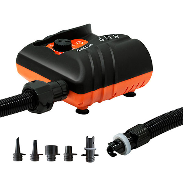Elektrisk Luftpump 16PSI Bärbar Luftkompressor 110W för Paddleboard, Pool, Båt