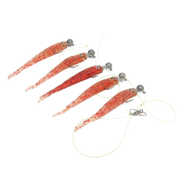 Fiskesluksett med paraply og krok i rustfritt stål for mandarin, steinbit og mer