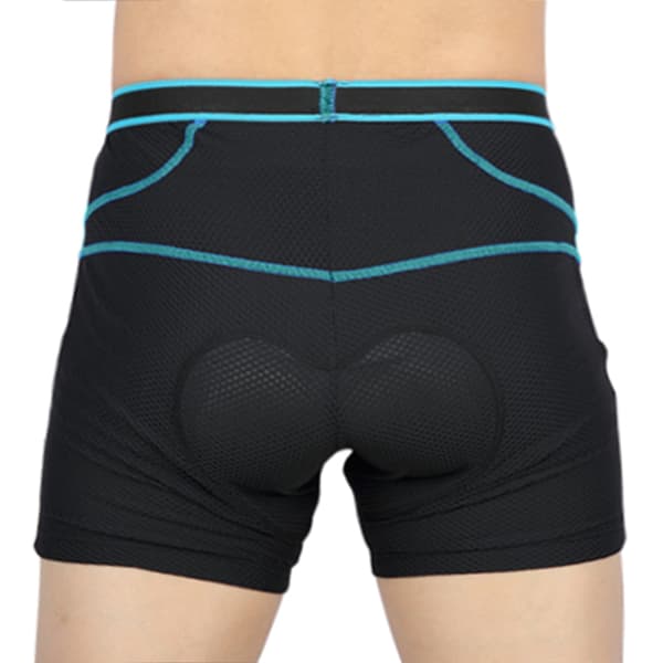 Cykelshorts til mænd med åndbar 3D-polstring, letvægts til cykling