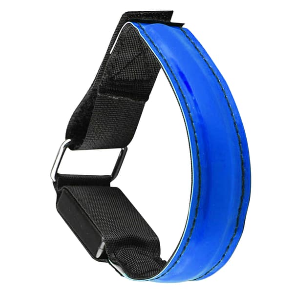 Oppladbart USB LED-armbånd for nattløping, sikkerhet, sykling, justerbart