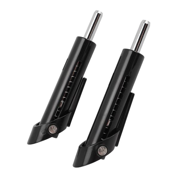 2st Svarta ABS och Höghållfast Stål Viktstapelstift 7.8MM för Gymutrustning