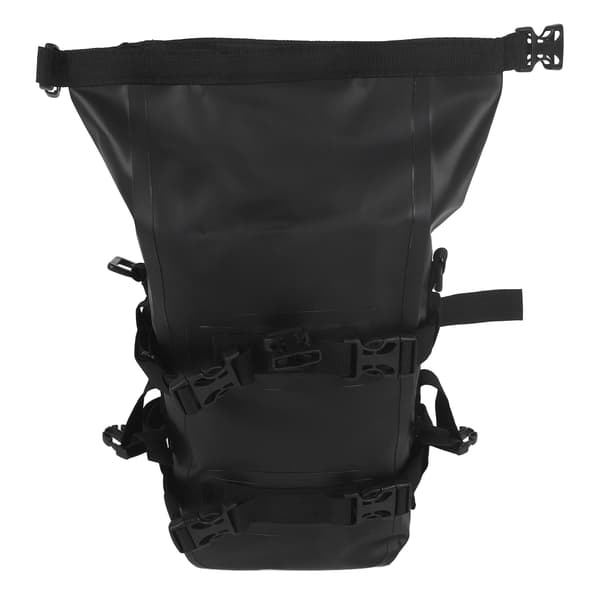 Vandtæt motorcykel sidetaske med quick release, stor kapacitet, universal, sort