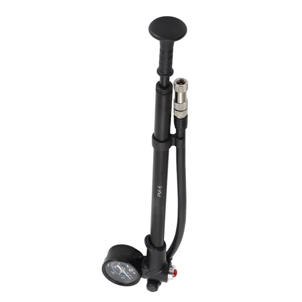 Bärbar 300PSI cykelluftpump med tryckmätare, multifunktionell och hållbar