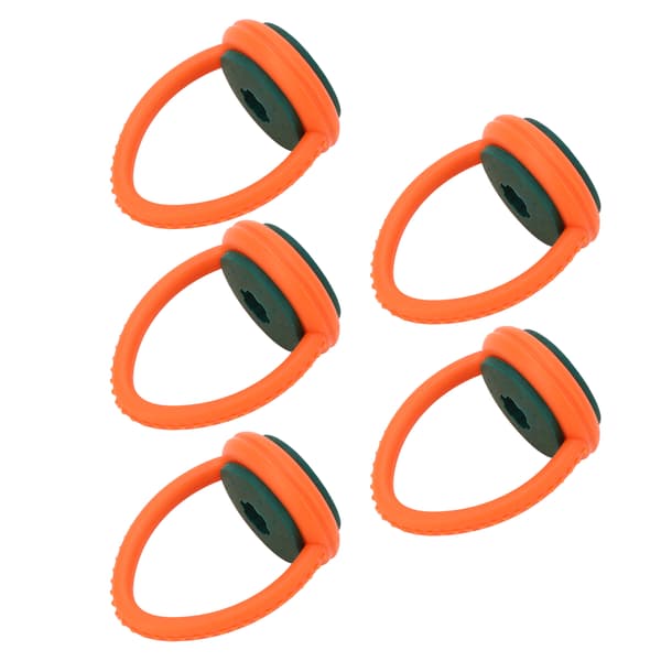 5 stk. Billardkøholder Ophængsring 10 mm Orange og Grøn Billardkø Opbevaring