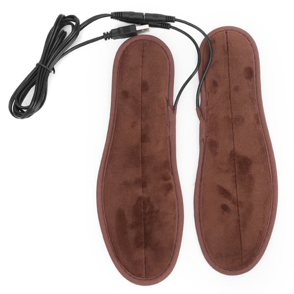 Elektriske varmesåler, USB oppladbare, vanntette, 3 moduser, størrelse 37-38, vintervarme