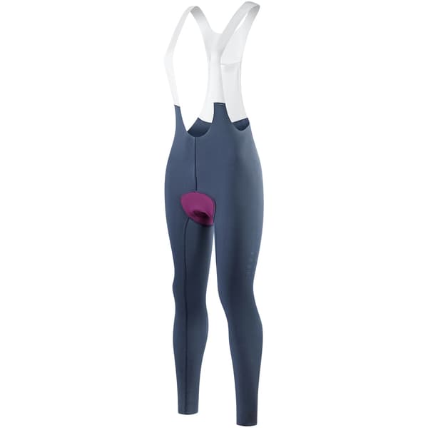 Cykelshorts til kvinder med polstring, åndbare, reflekterende striber, høj elasticitet
