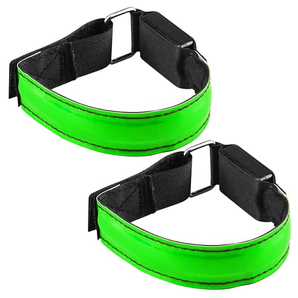 Oppladbart USB LED-armbånd for løping og sykling, justerbar nattsikkerhet