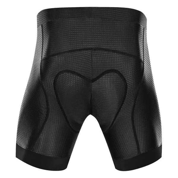 Cykelshorts til mænd med 3D-polstring og skridsikre benstøtter
