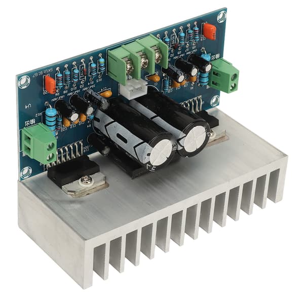 TDA7293 2-kanals 100W+100W effektförstärkarkort, HIFI AV-modul, 12-32V