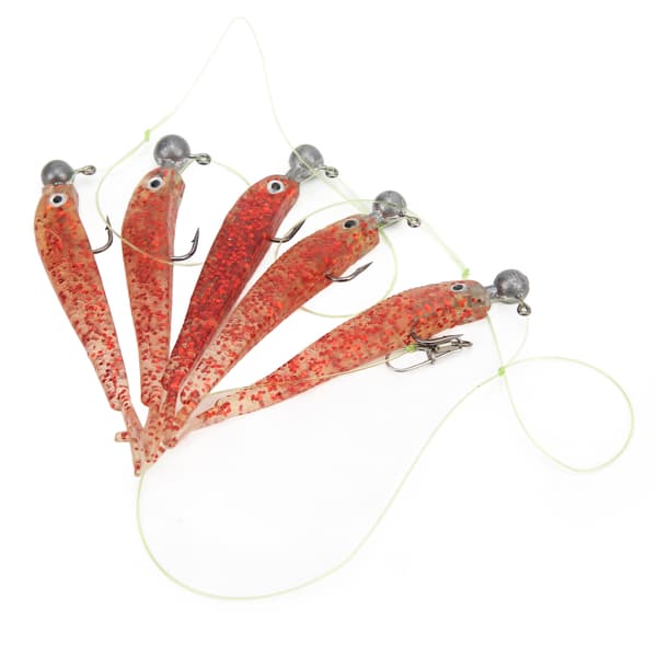 Fiskesluksett med paraply og krok i rustfritt stål for mandarin, steinbit og mer