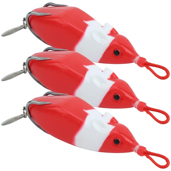 3 st mjuka simulerade ormhuvudbeten med paljetter för fiske #4