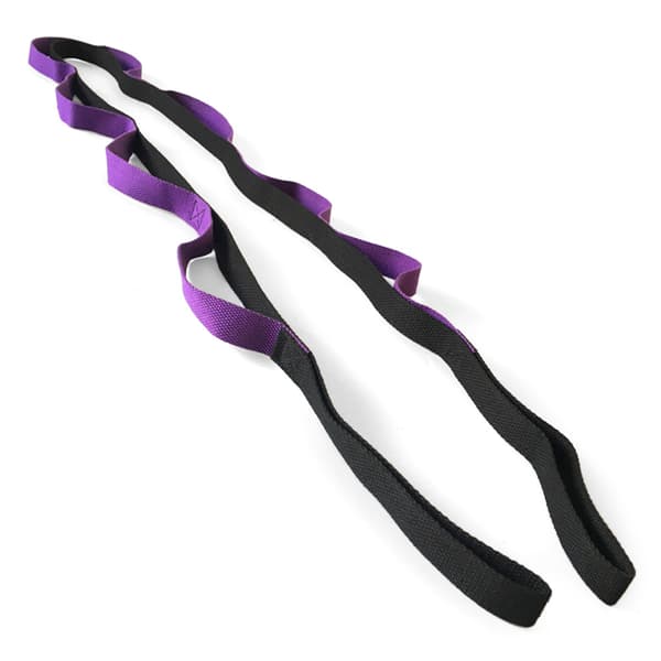 Yogarem Daisy Chain med 10 justerbara ringar Bomull 78 tum för stretching Pilates Dans