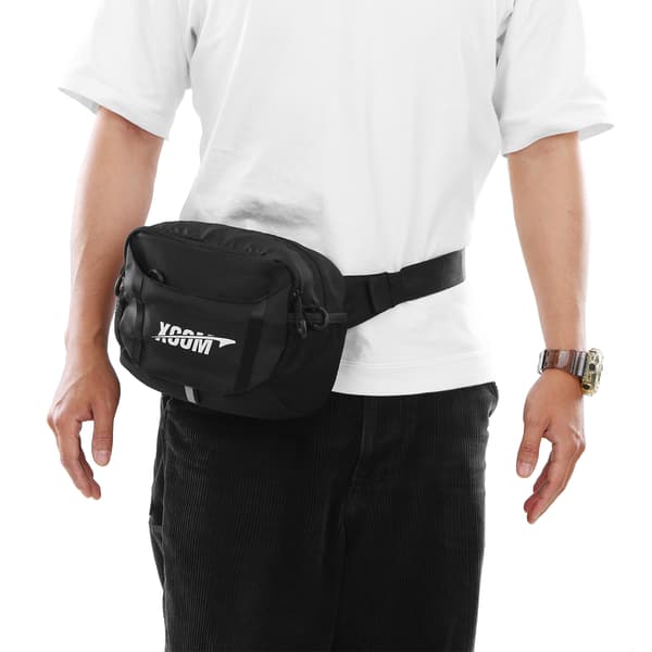Justerbar taljetaske til discgolf med holder til op til 5 discs - Let og holdbar