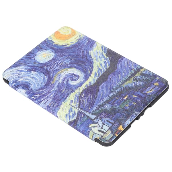 Kindle Paperwhite 2018 4:e generation Läderfodral Van Gogh