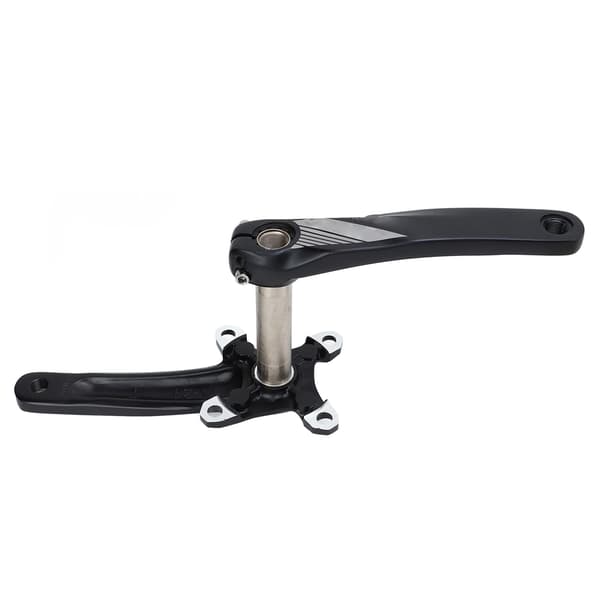 CNC aluminiumslegering mountainbike kranksæt til 8 til 12 gear, sort