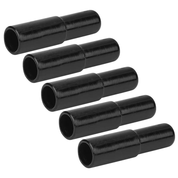 Cykelbremsekabeldæksel 5 mm aluminiumslegering til mountainbike sort