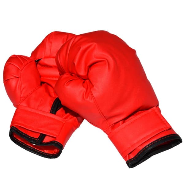 Boksehandsker til børn til træning og sparring Kickboxing med åndbart PU-læder