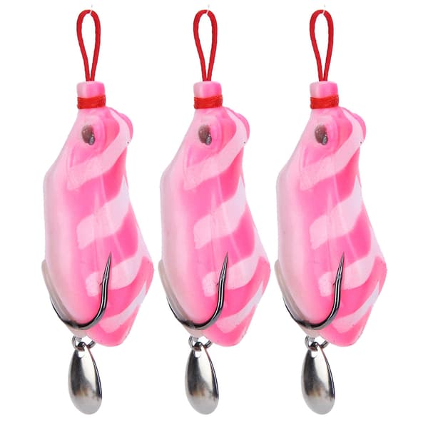 3 st paljetter simuleringsfiskedrag 5,5 cm #1 fisketillbehör
