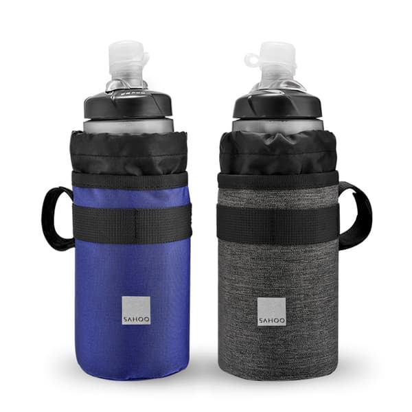 Isolert sykkelflaskepose med styrefeste og trefokal feste, 750 ml