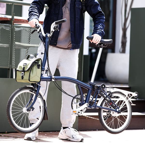 Multifunktionel foldbar cykelstyrtaske med termisk isolering og regnslag