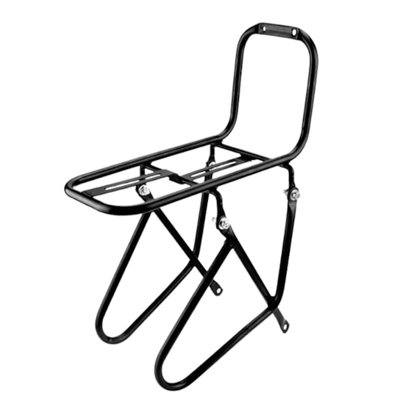 Främre cykelhållare, stål, MTB, pakethållare, stöder 15 kg, cykelutrustning