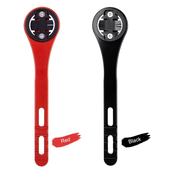 Cykelcomputerbeslag til Garmin/Cateye/Bryton med adaptere, kamera og lys til racercykler