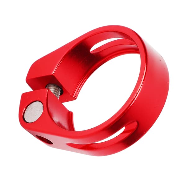Cykelstolpsklämma 34.9MM Snabbkoppling Lättvikts Aluminiumlegering Rostfri Röd